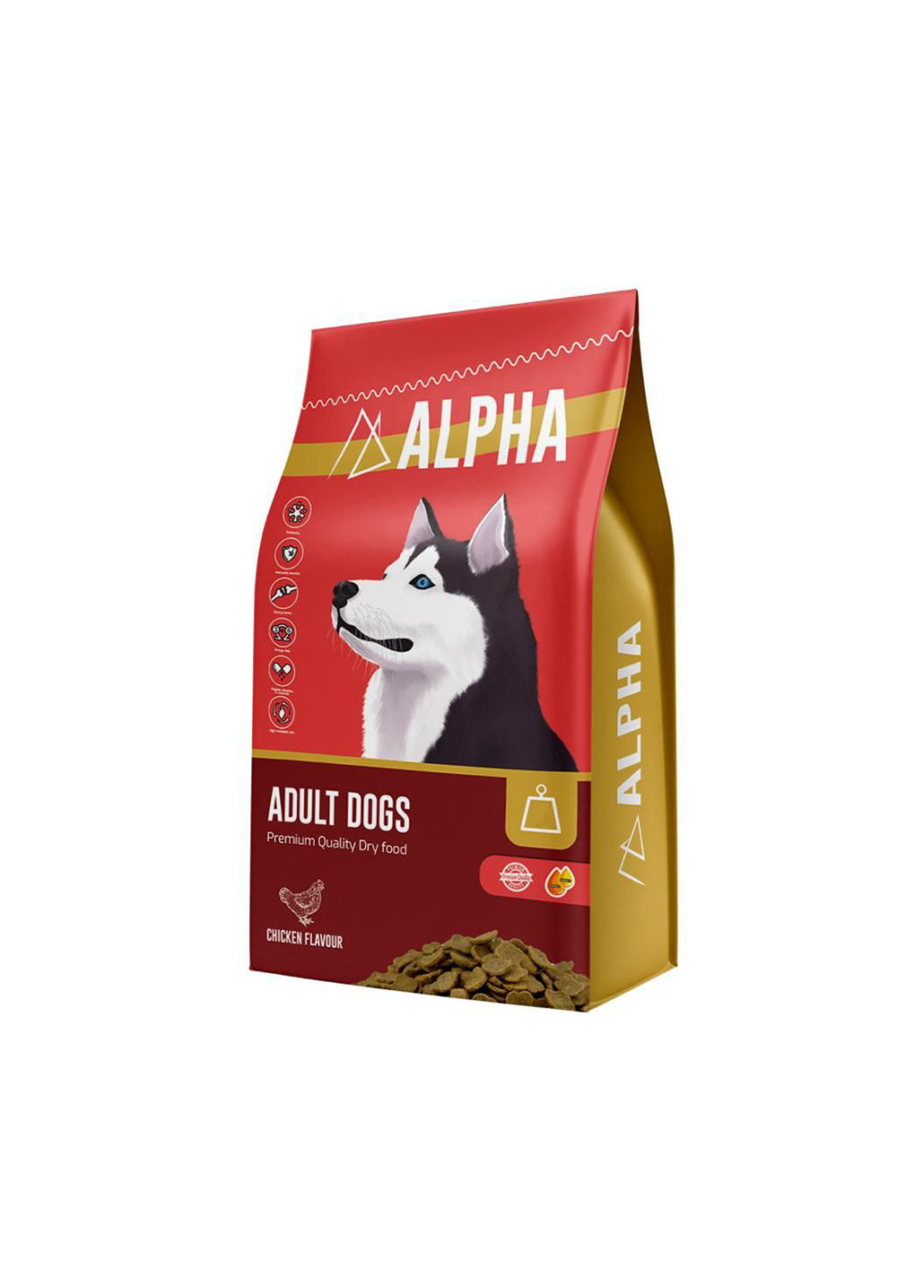 Alpha Adult Dry Food With Chicken 4kg