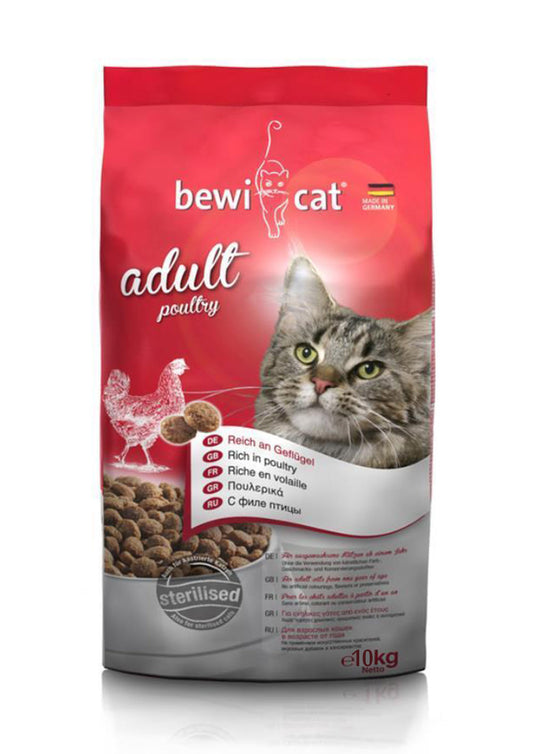 BEWI CAT Sterilised With poultry10 kg