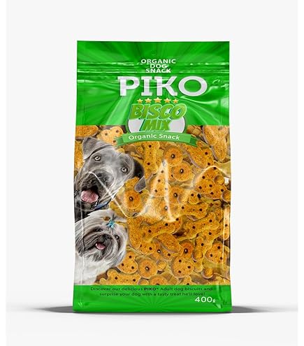 Bisco Mix Organic Snack For Adult Dogs By Piko - 400 G