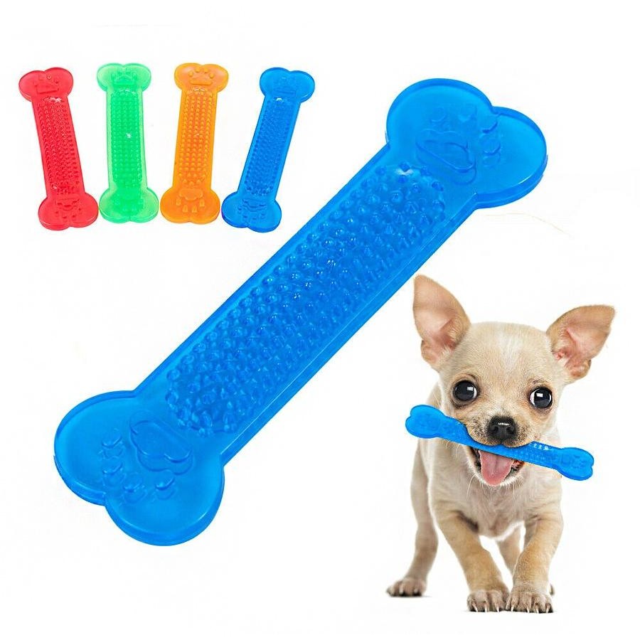 Tough Rubber Bone Chew Toy for Dogs – Durable & Long-Lasting