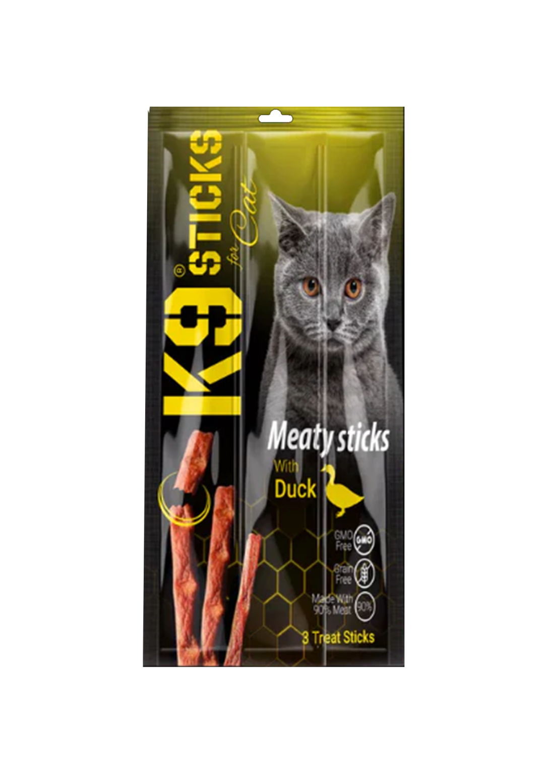 K9 Meaty Sticks Cat Treats with Duck 3 pcs
