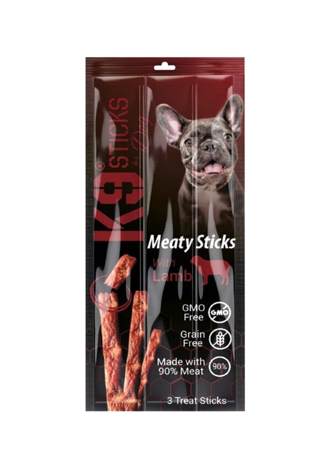 K9 Meaty Sticks with Lamb 3 pcs