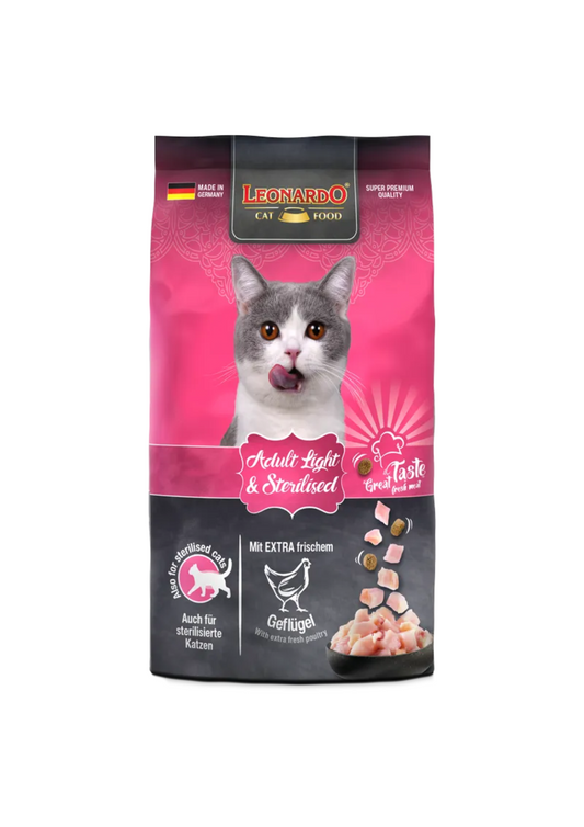 Leonardo Adult Light & Sterilised Poultry 300g