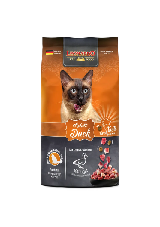 Leonardo Adult Cat Duck 300g