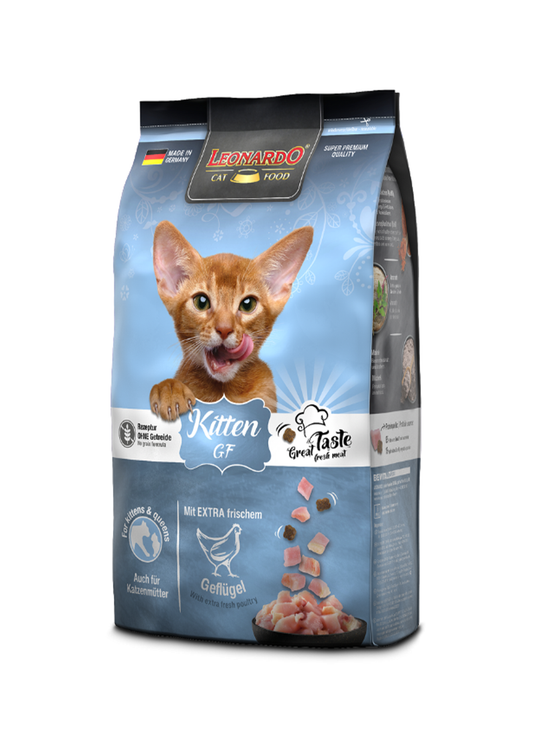 Leonardo Kitten Cat GF 300g