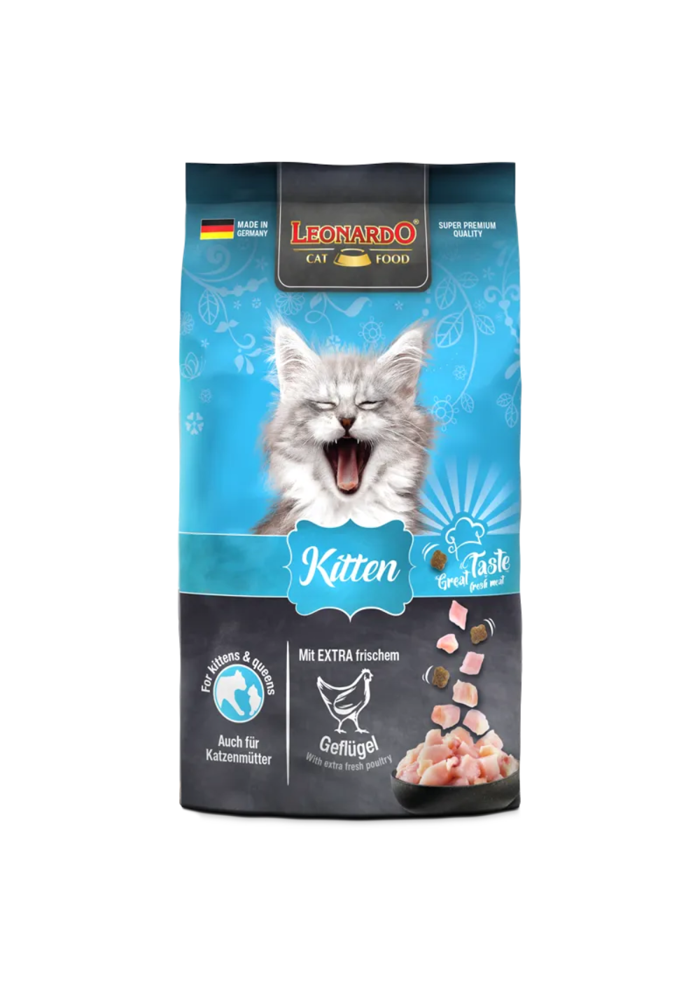Leonardo Kitten Cat Poultry 300g