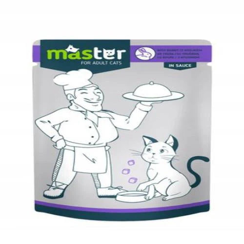 Master Wet Food in Jelly for Adult Cats 80 gr