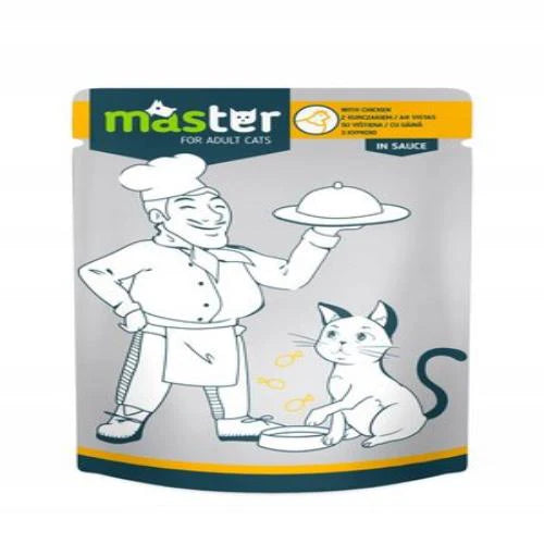 Master Wet Food in Jelly for Adult Cats 80 gr