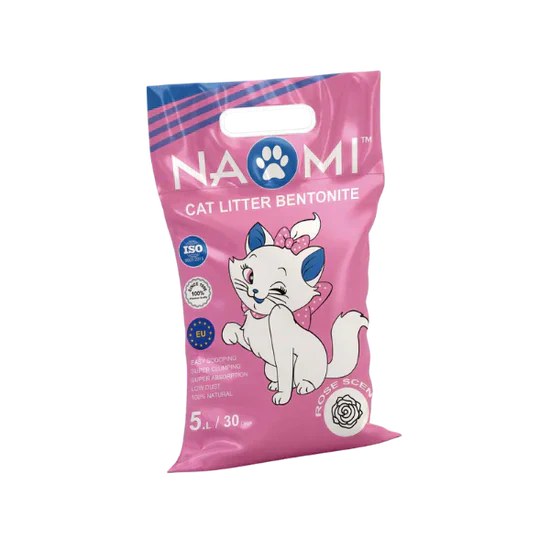 NAOMI Cat Litter Rose 5.L
