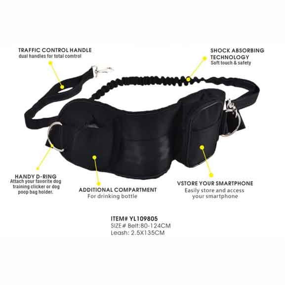 NAOMI HANDS-FREE DOG LEASH