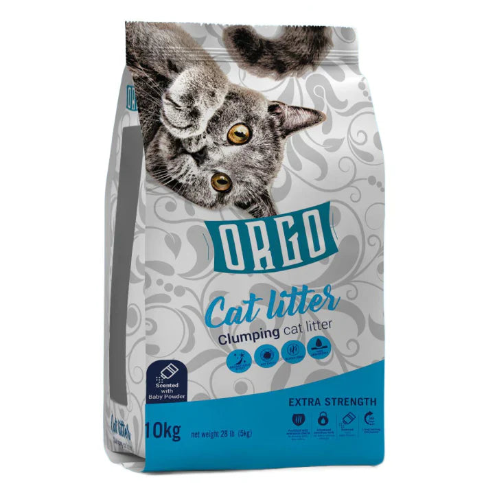 Orgo Clumping Cat Litter - Scented (10 kg)