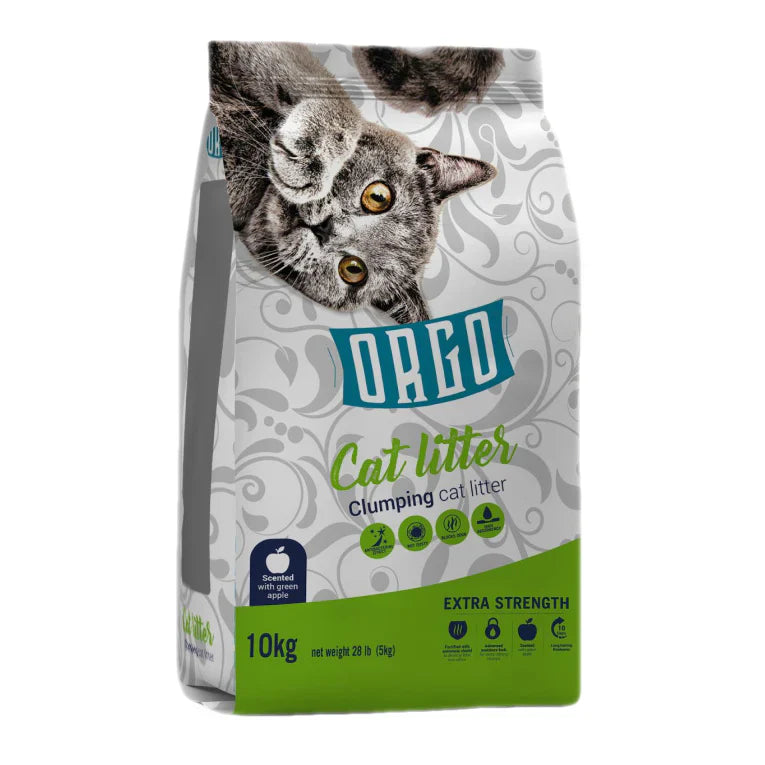 Orgo Clumping Cat Litter - Scented (10 kg)
