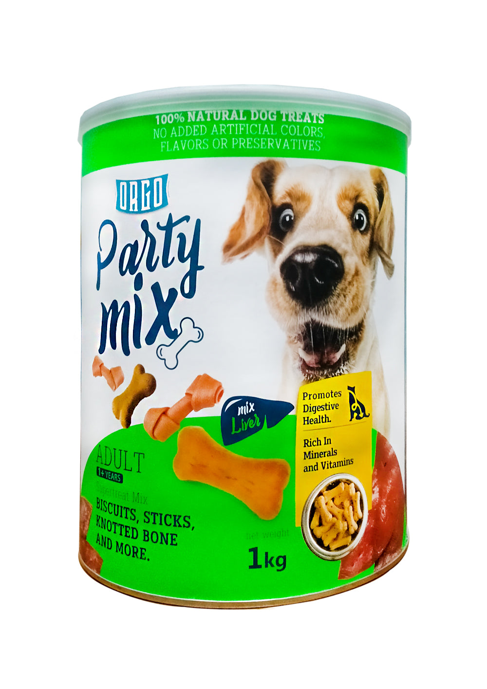 Orgo Party Mix Liver 1kg