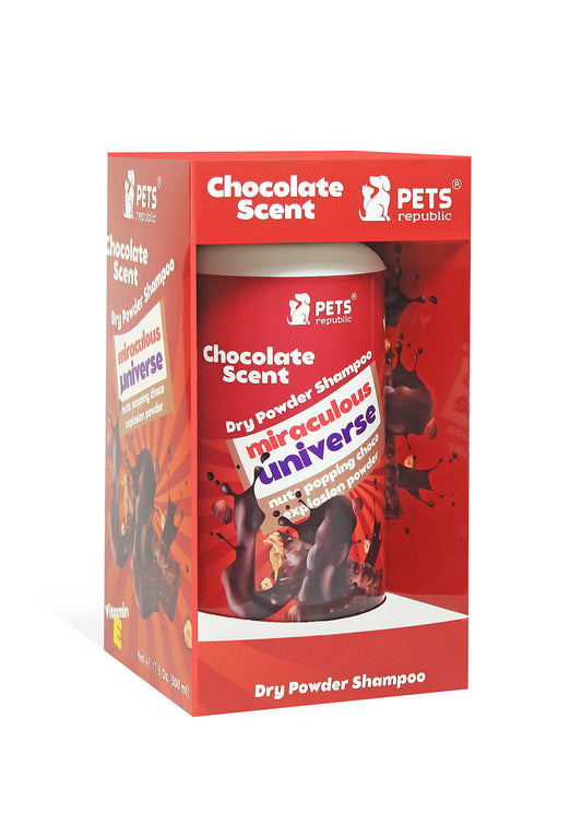PETS Republic Dry shampoo with Choclate 500gm