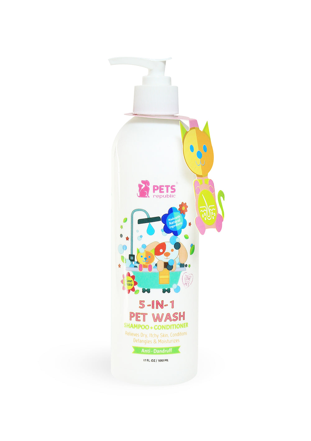 PETS Republic Shampoo Anti Dandruf with strawberry 500 ml