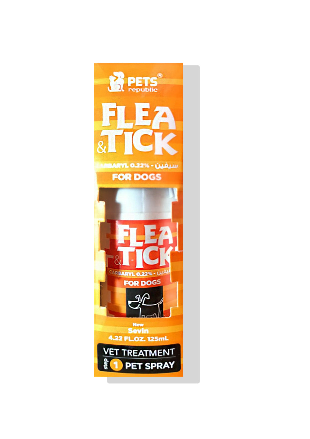 Pets Republic Flea & tick For Dogs 125ml