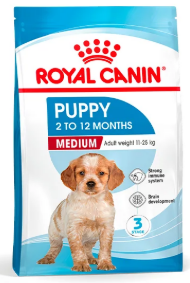 Royal Canin Medium Puppy Dry Dog Food 1 kilo