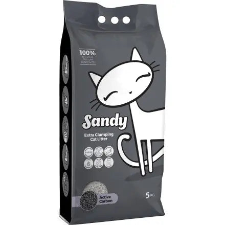 Sandy Cat Litter Active Carbon 5Kg