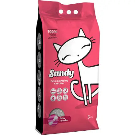 Sandy Cat Litter Baby Powder 5Kg