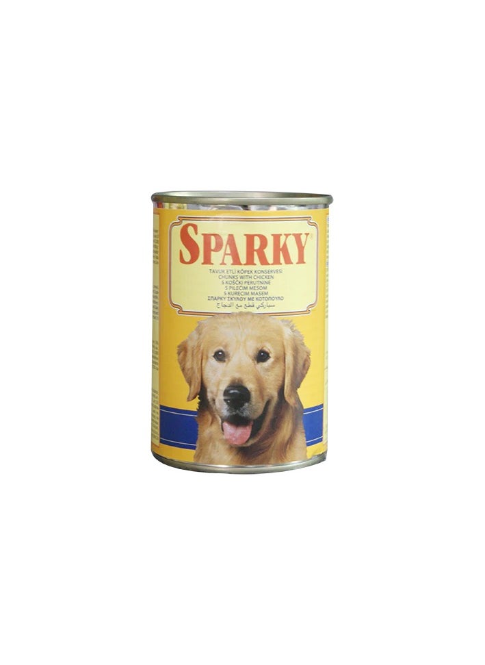 Sparky Dog Wet Food with Chicken 400gm