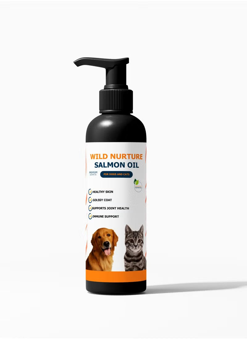 Wild nurture salmon oil 250 gm premium for cats and dogs