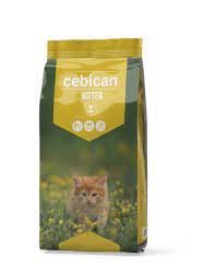 Cebican Kitten Dry Cat Food with Chicken and Tuna, 3kg