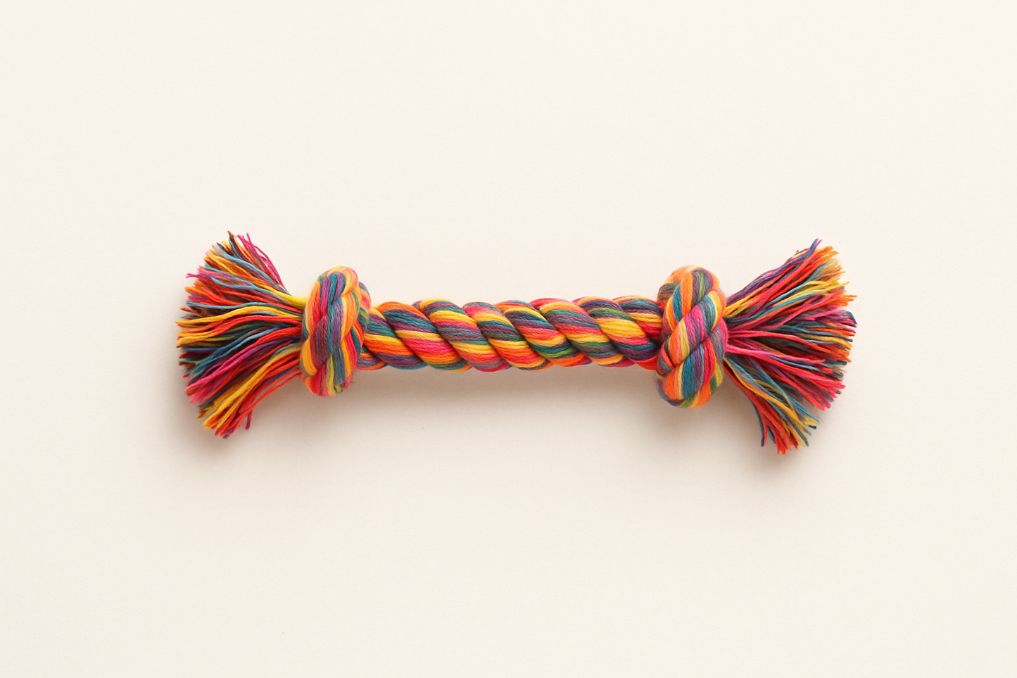 Durable Rope Chew Toy for Dogs, Multicoloured, Dental Health Support