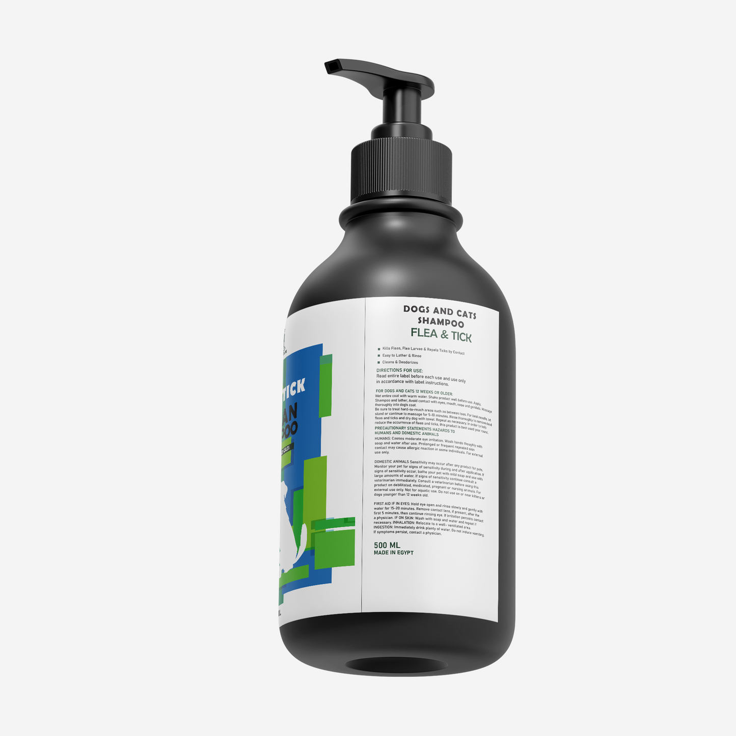 Wild Nurture flea & tick shampoo with argan 500 ml for cats and dogs