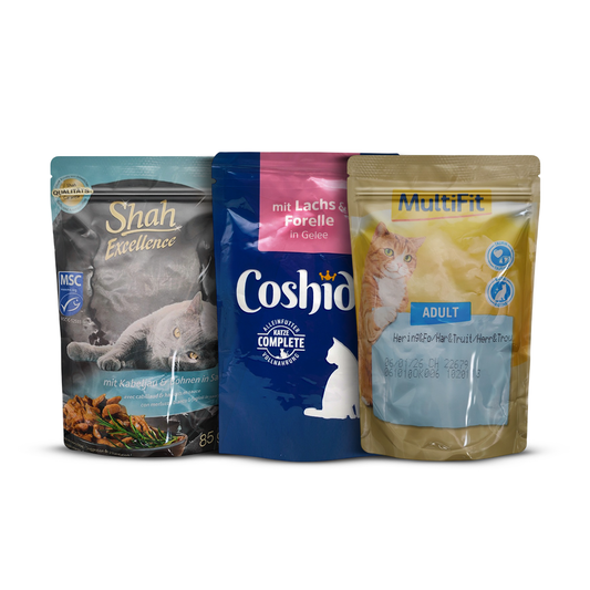 Seafood Variety Pack – MultiFit herring&trout, Coshida salmon&trout & Shah cod&beans