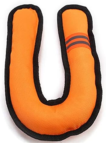 Reflective Dog Flying Disc Toy, Bite Resistant Boomerang, Pet Training Toy, Orange