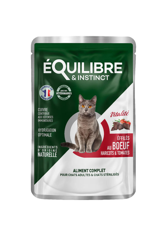 Equilibre & Instinct With Beef, Beans and Tomatoes 85g