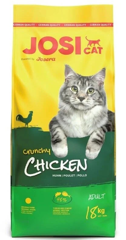 josicat Dry Food Adult Crunchy Chicken 18kg