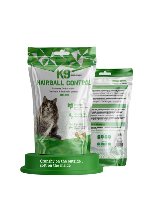 K9 HAIRBALL Control Treats For Cats 60 gm