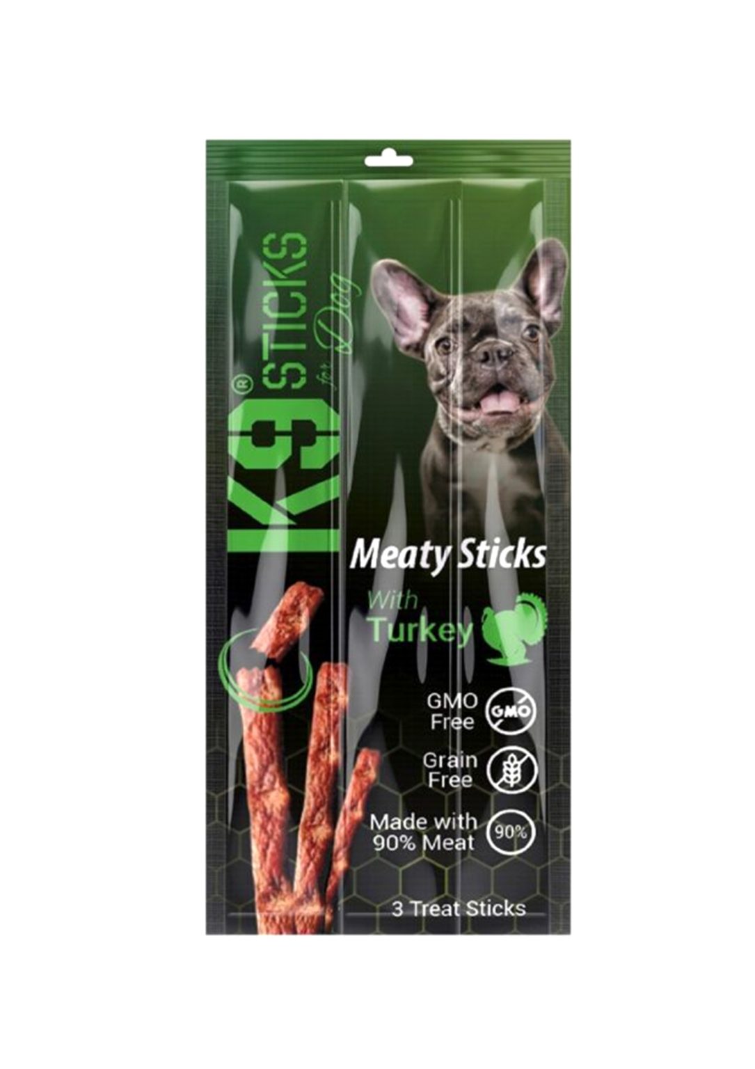 K9 Meaty Sticks with Turkey 3 pcs