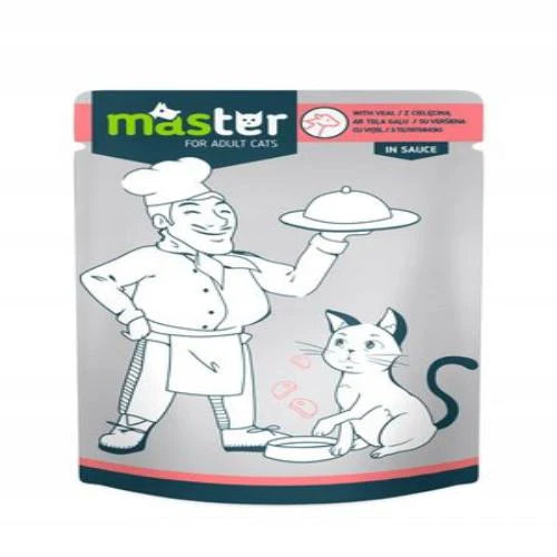 Master Wet Food in Jelly for Adult Cats 80 gr