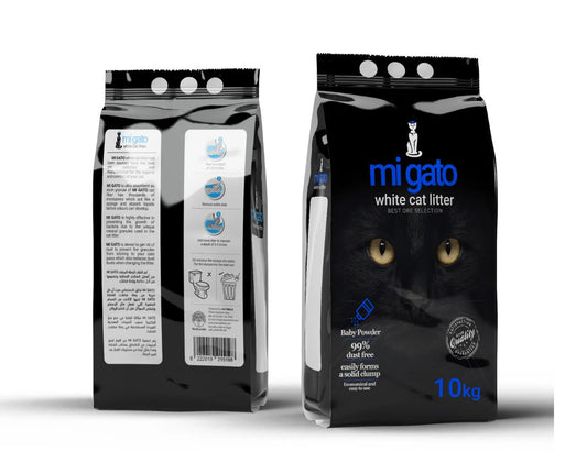 Mi Gato Cat Litter 10KG Baby Powder