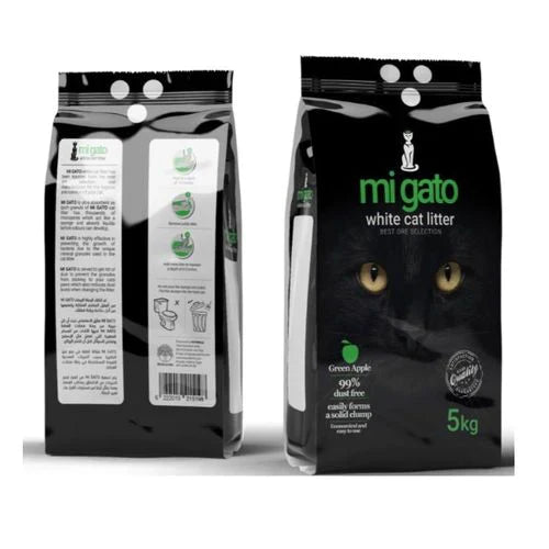 Mi Gato Cat Litter 5kg Green Apple