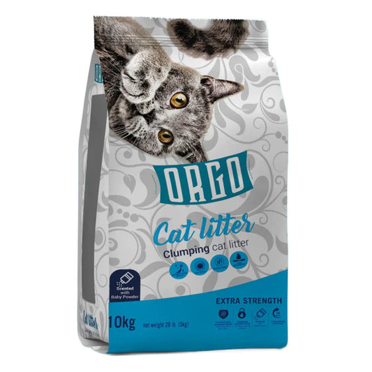 Orgo Clumping Cat Litter - Scented (10 kg)