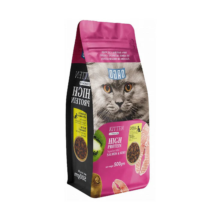 Orgo Kitten With Salmon & Kiwi 500 g