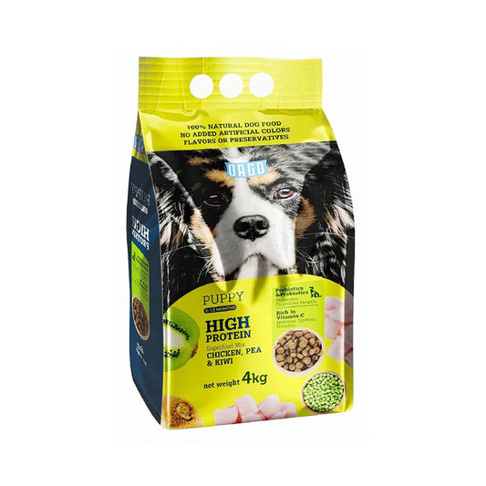 Orgo Puppy With Chicken and Pea & Kiwi  4 kg