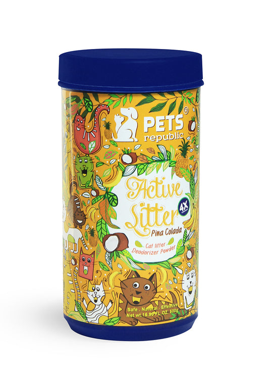 PETS Republic Cat Litter Deodorizer powder with Pinacolada 500 gm
