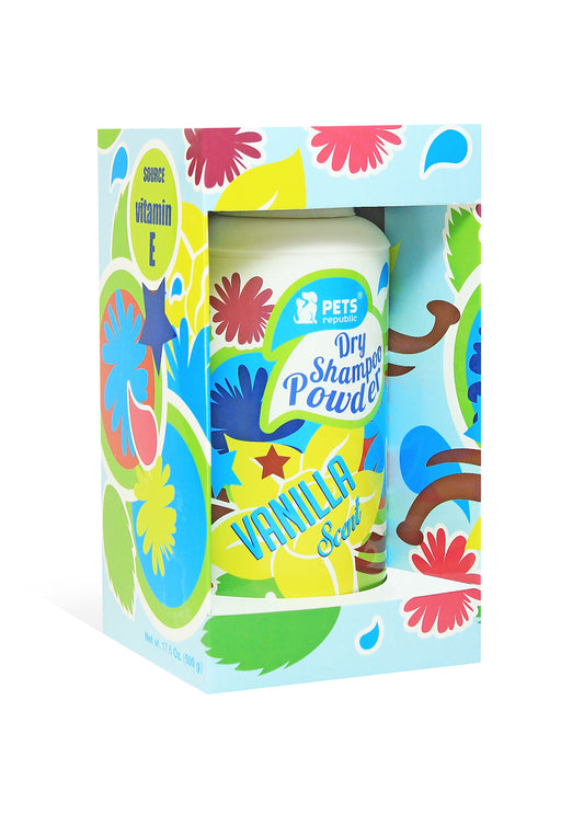 PETS Republic Dry Shampoo powder with vanilla 500gm
