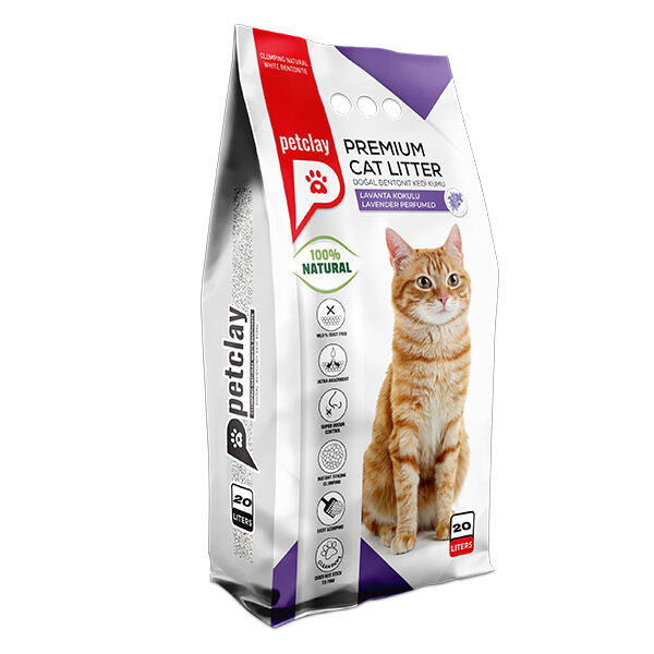 Petclay Clumping Cat Litter - 20 L