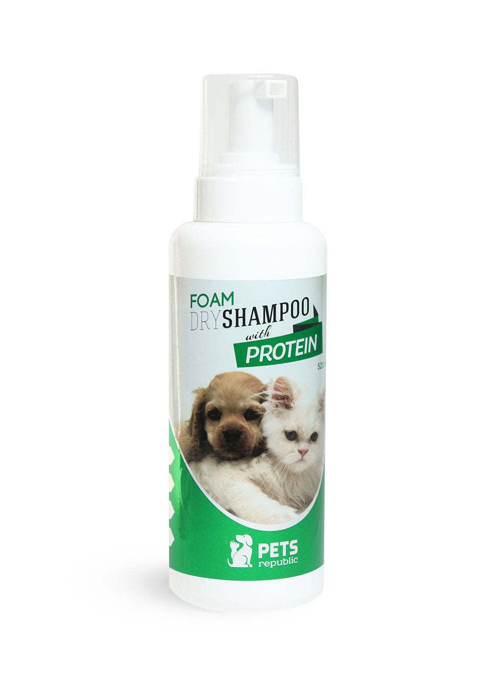 Pets Republic Foam Shampoo with protein 520 ml