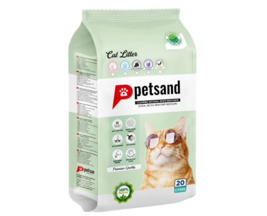 Petsand Clumping Cat Litter - 20 L
