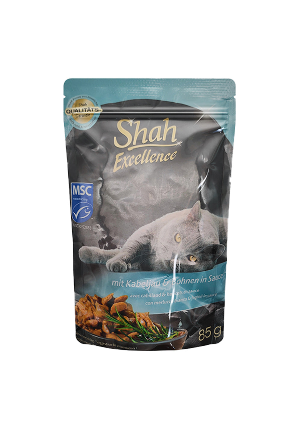 Shah Excellence Wet food For Cats In sauce 85g