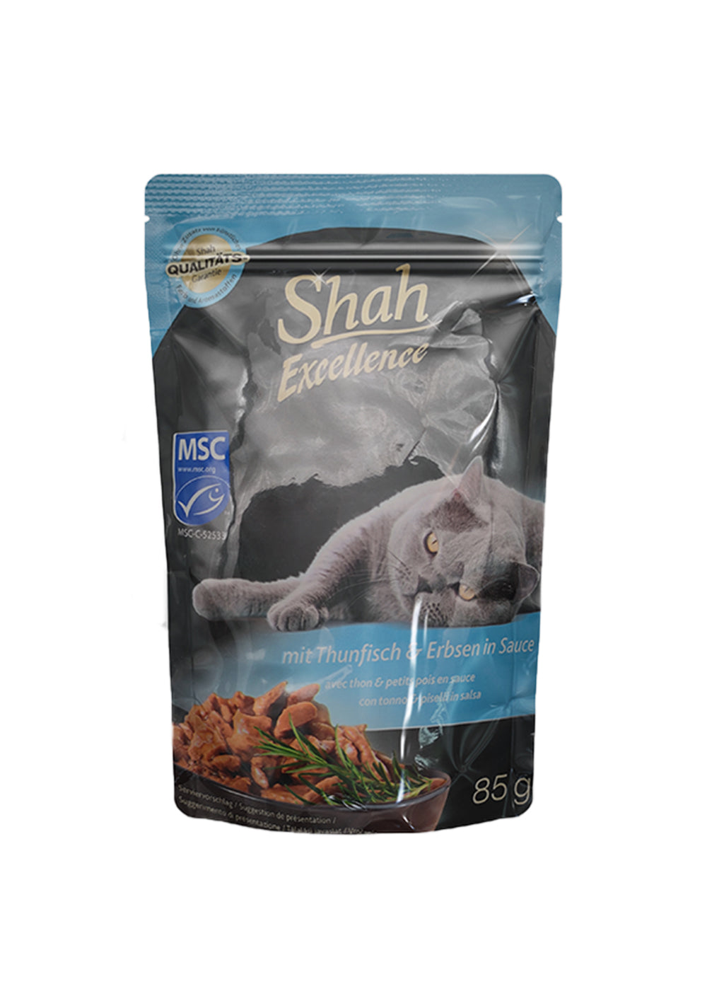 Shah Excellence Wet food For Cats In sauce 85g