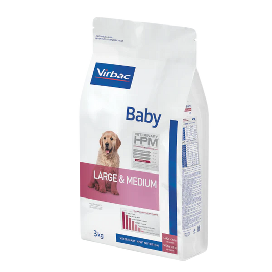 Virbac Baby Dog Food - (Medium & Large Breeds) 3 kg