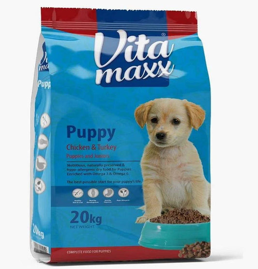 Vita Maxx For Puppies Dry Food With Chicken and Turkey 20 kg