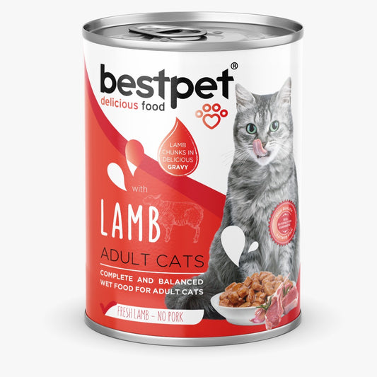 bestpet Adult Cat Wet Food Cans 400 g